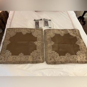 Set of Croscill European Shams